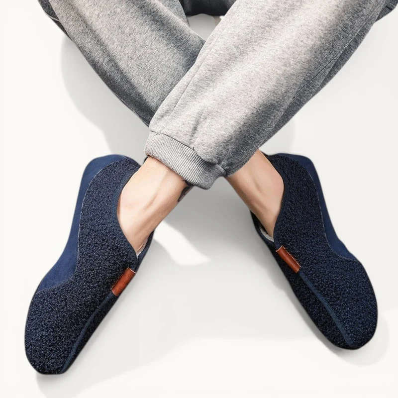 Bottine chausson homme