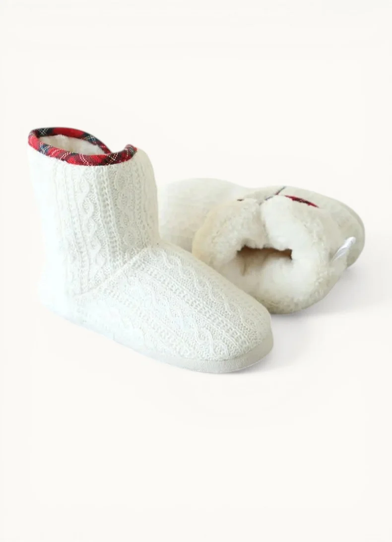Bottine chausson femme