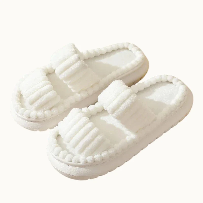 chausson polaire femme
