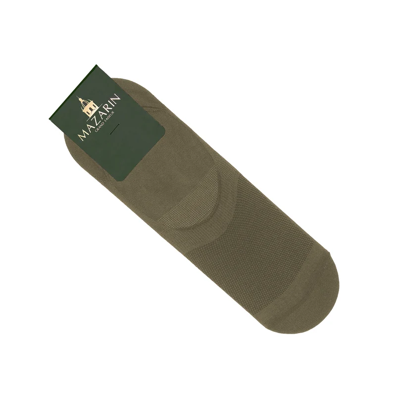Chaussettes invisibles | Vert kaki - Mocassin