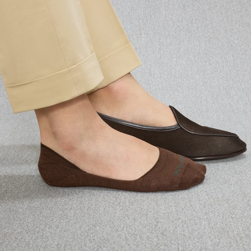 Chaussettes invisibles | Havane - Mocassin