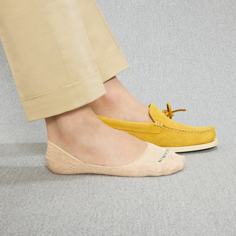 Chaussettes invisibles | Beige sable - Mocassin
