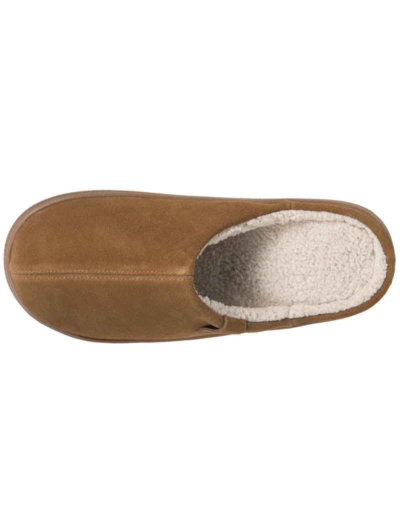 Chaussons Mules Homme BLOUP Camel sherpa