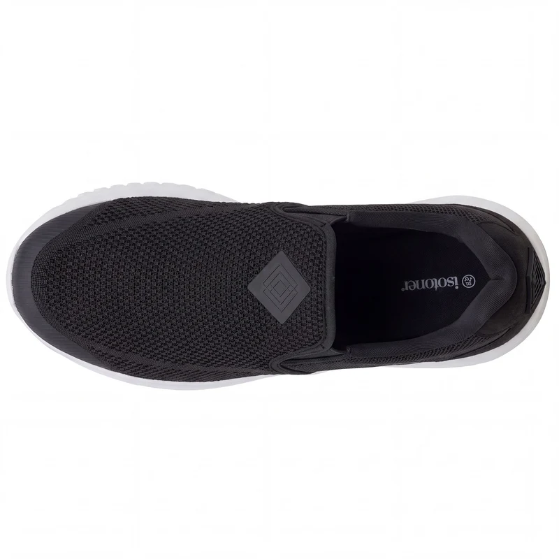 Baskets Homme slip-on Noir