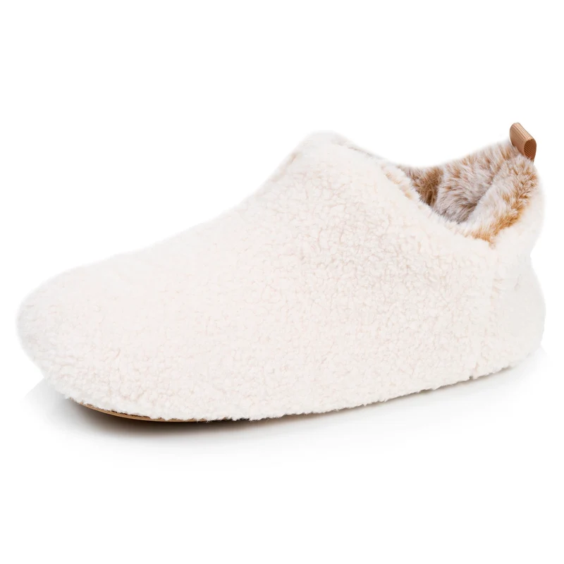 Chaussons Bottillons bas Femme Ivoire