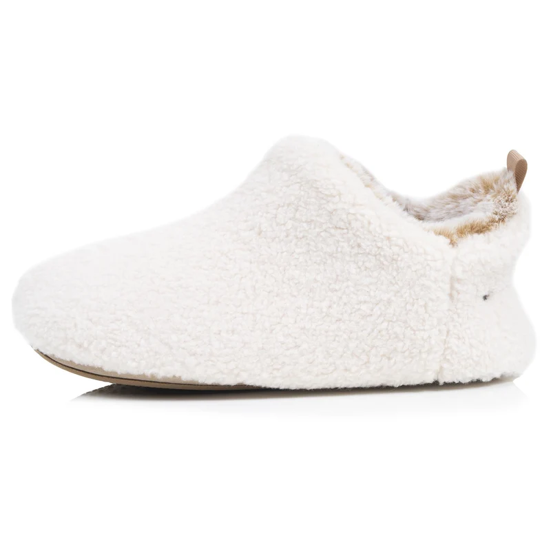 Chaussons Bottillons bas Femme Ivoire