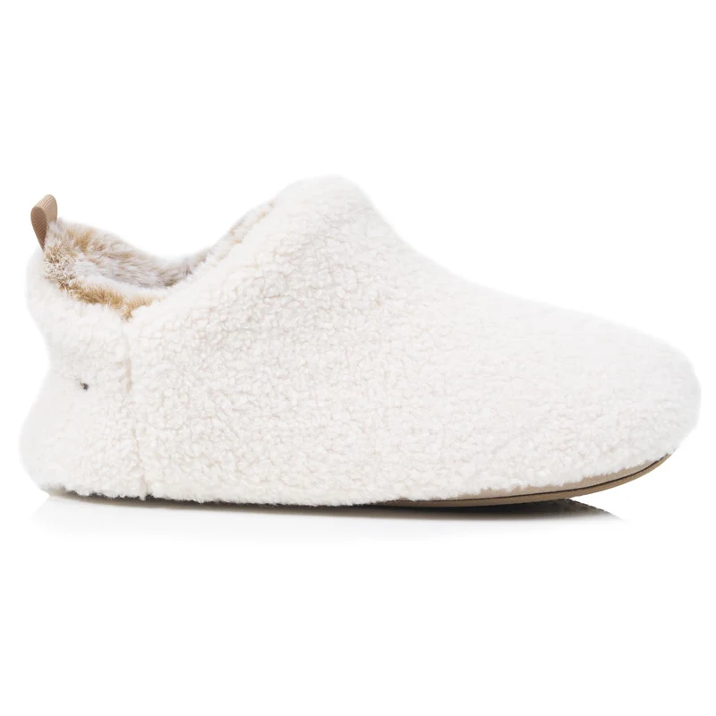 Chaussons Bottillons bas Femme Ivoire
