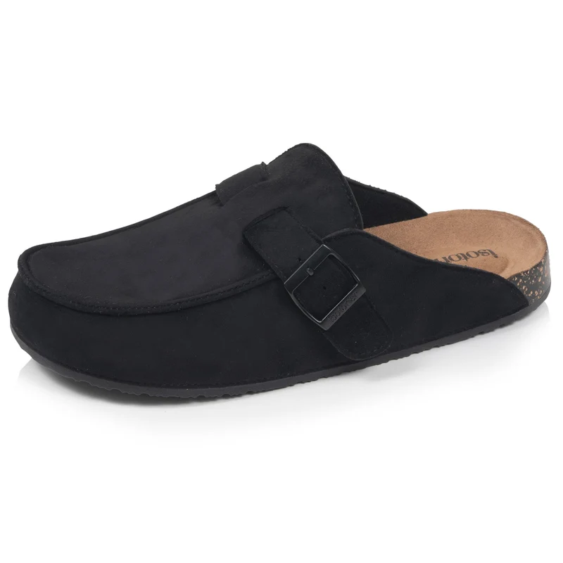 Sabots Mocassin Femme Noir