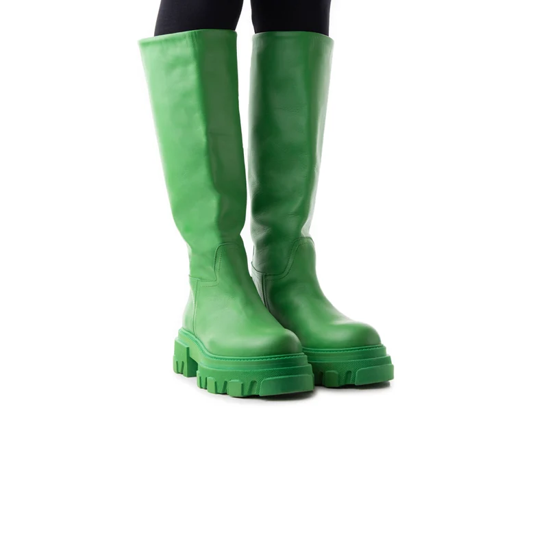Marikina Green Leather