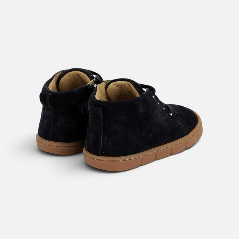 TEKO ZIP LACE - VELOURS - NAVY