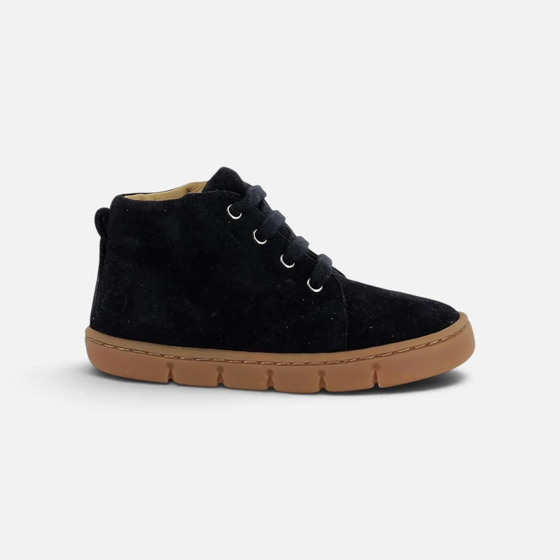 TEKO ZIP LACE - VELOURS - NAVY
