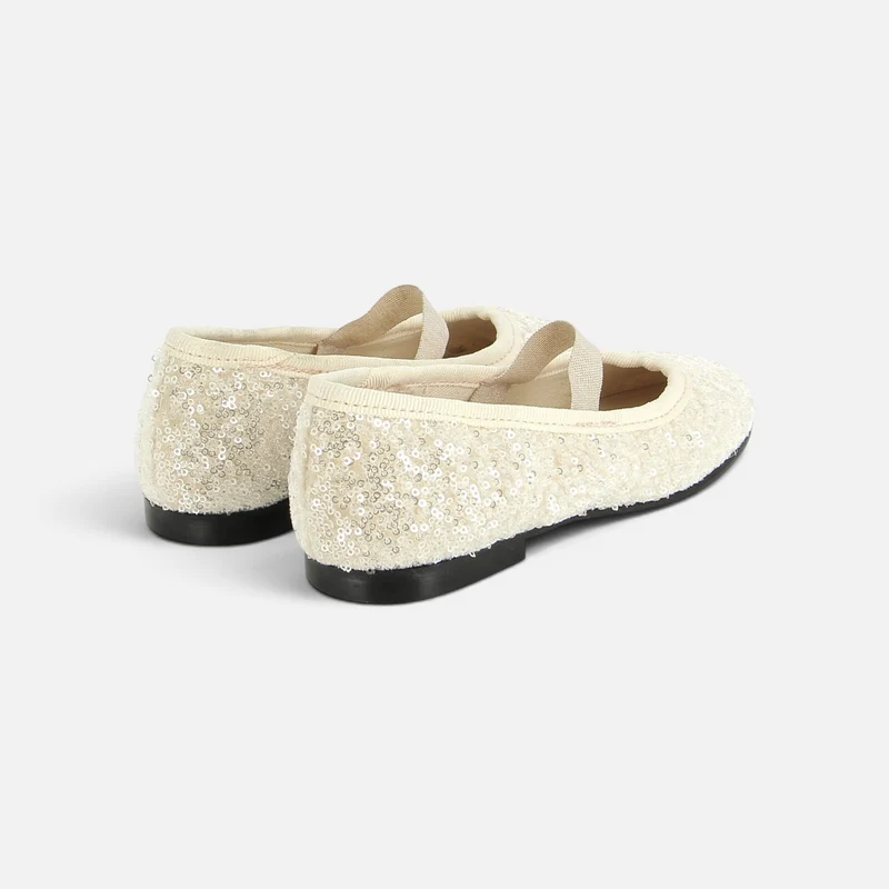 TC FLASH VENISE - SEQUIN VELOUR - CREMA