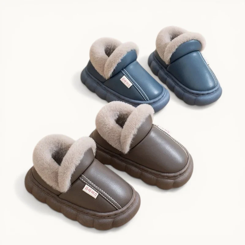 Chausson cuir enfant
