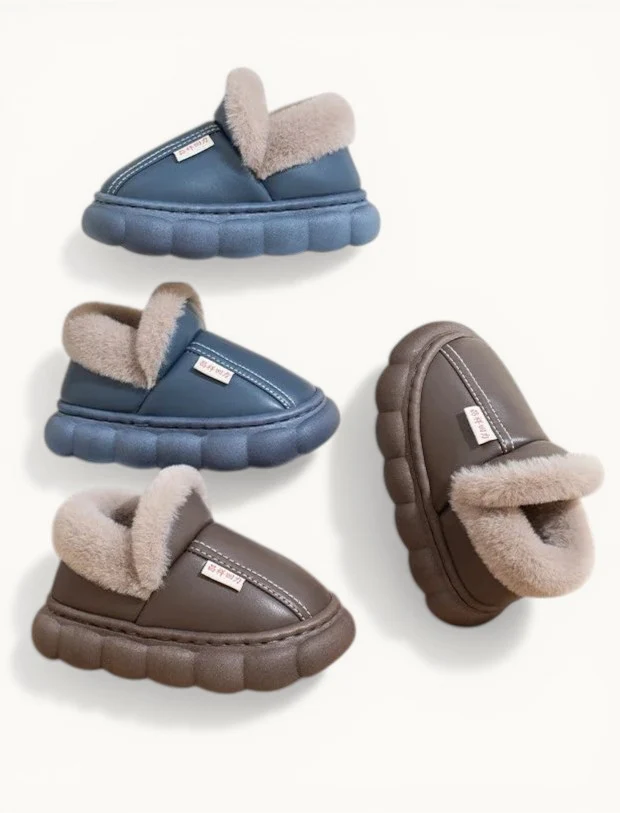 Chausson cuir enfant