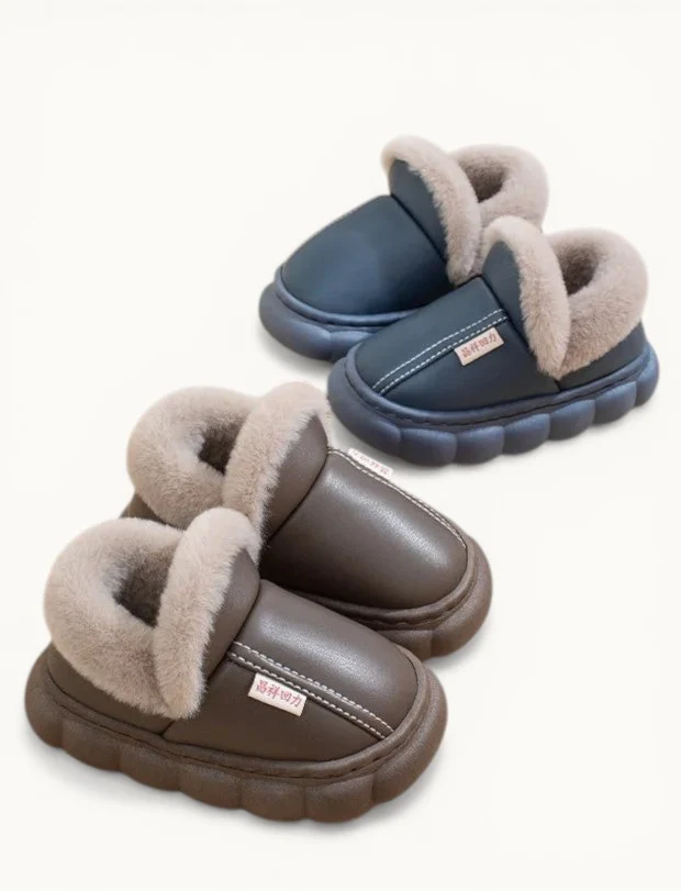 Chausson cuir enfant