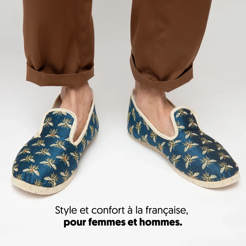 Charentaises Bleue Reine 🇫🇷