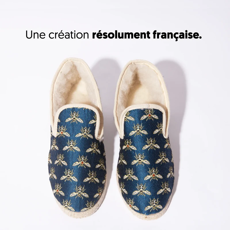 Charentaises Bleue Reine 🇫🇷