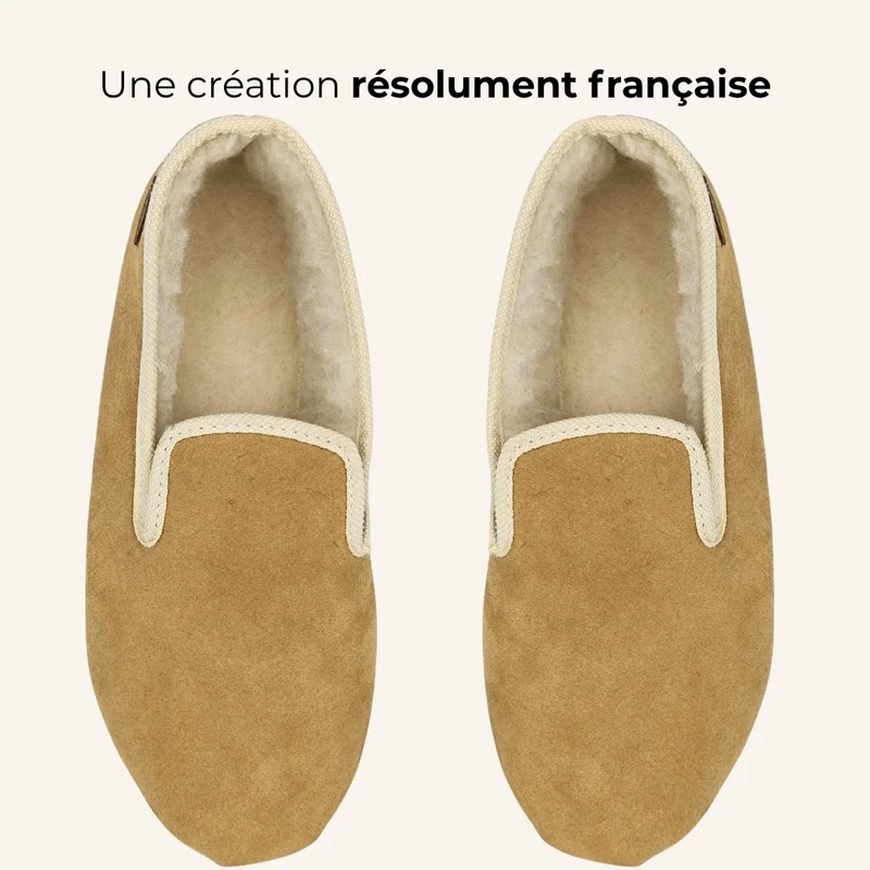 Charentaises Cuir Écorce de Noisettes 🇫🇷