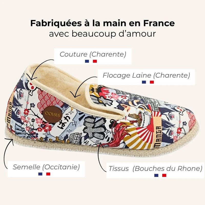 Charentaises Manga Pop 🇫🇷