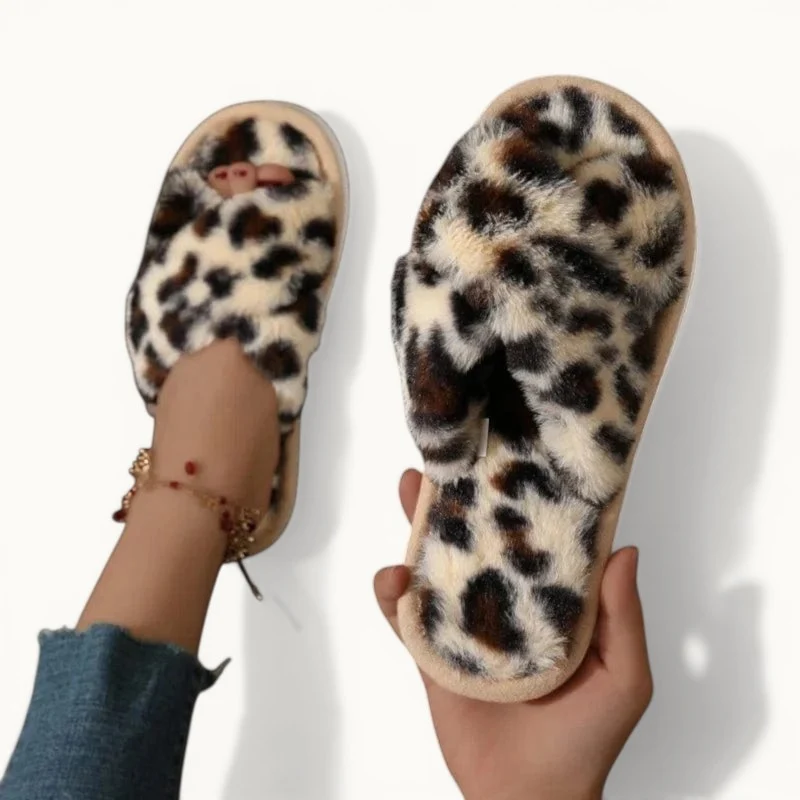 Chausson femme fourrure - Liefse
