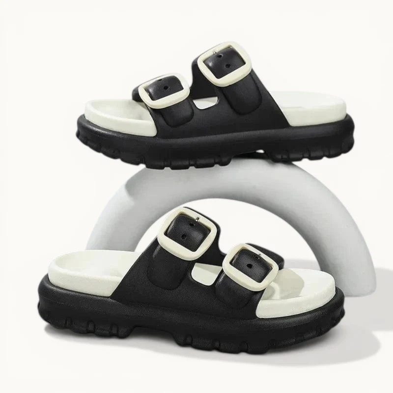 Chausson ouvert femme | Confort et légèreté