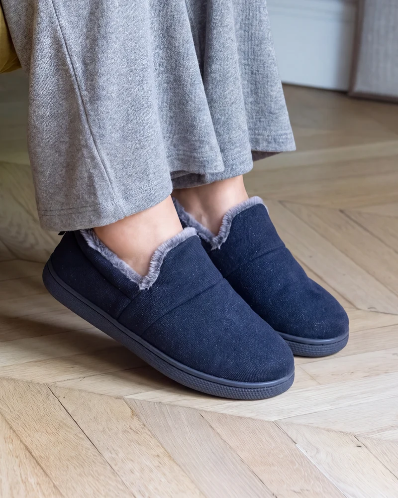 Chaussons Slippers Femme BLOUP Marine
