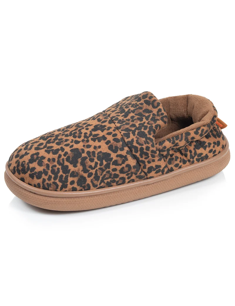 Chaussons Slippers Femme BLOUP Léopard