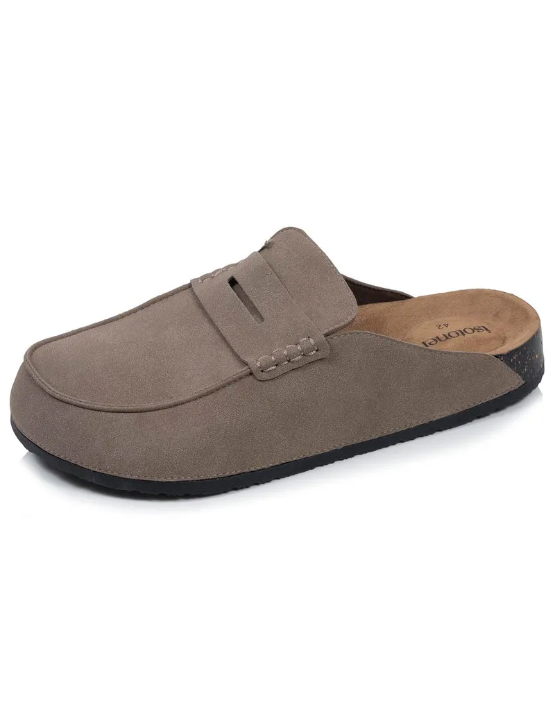 Sabots Mocassin Homme Taupe