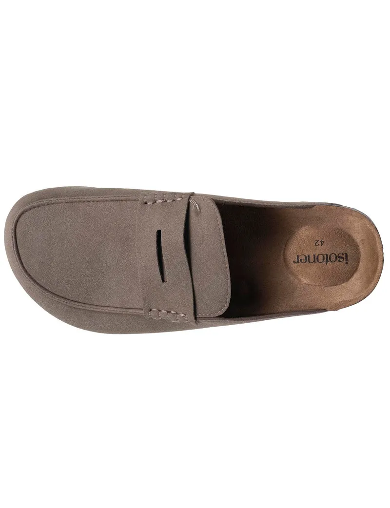 Sabots Mocassin Homme Taupe