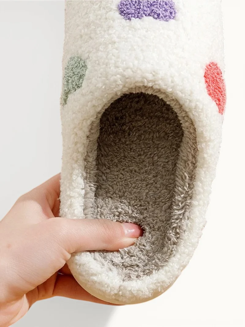 Pantoufle coeur