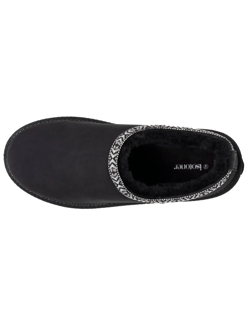 Sabots Cozy Femme fourrés Noir