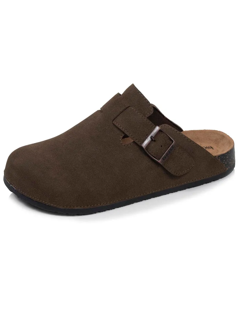 Mules Sabots Homme Olive