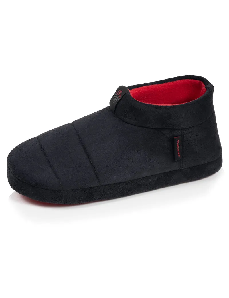 Chaussons Bottillons Homme suédine Noir