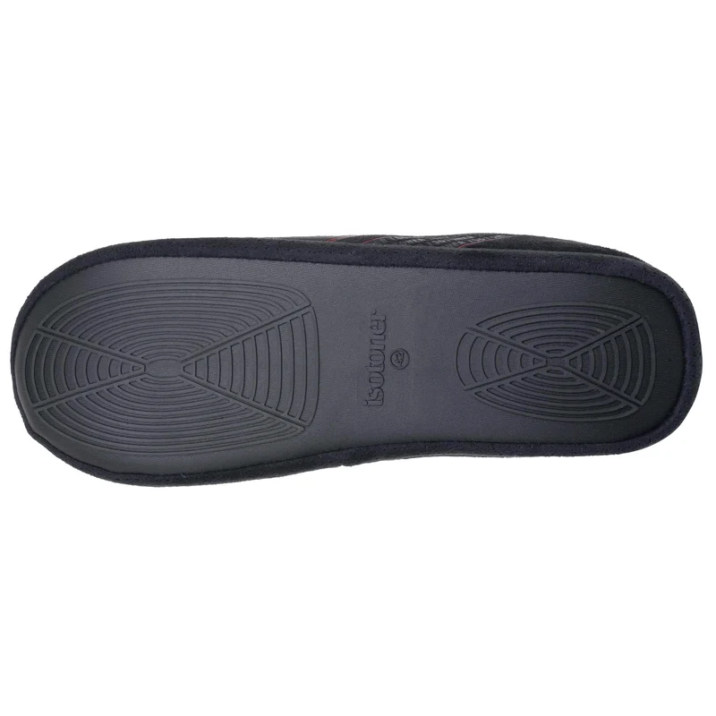 Chaussons Mules Homme suédine Noir