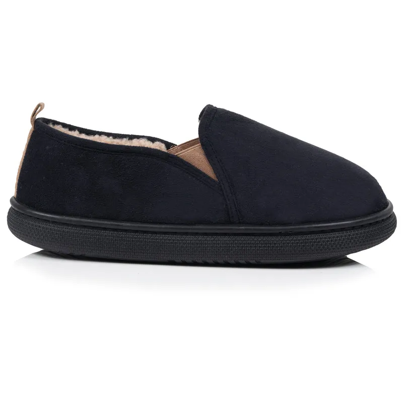 Chaussons Slippers Homme Noir