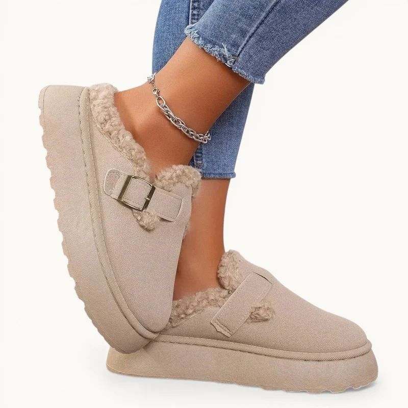 Chausson bottes femme hiver