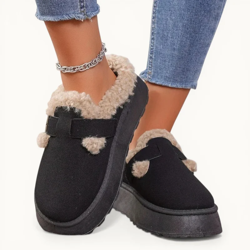 Chausson bottes femme hiver
