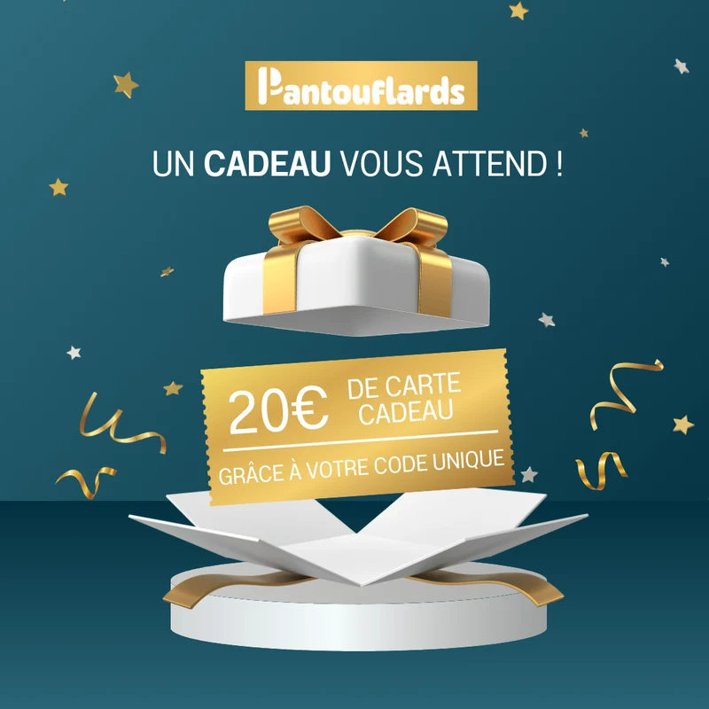 Cartes-cadeaux Pantouflards