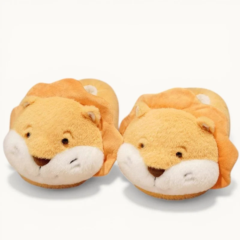 Chaussons rigolo lion