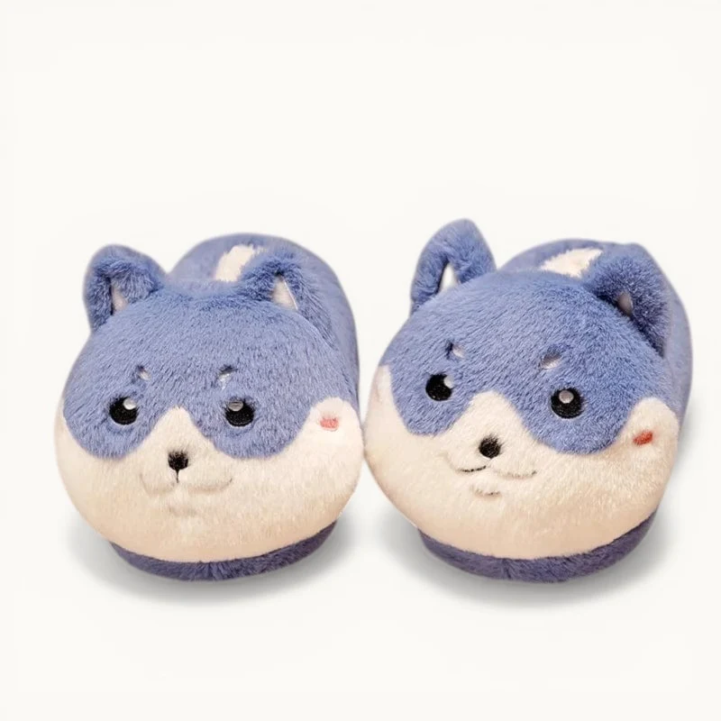 Chaussons rigolo chien