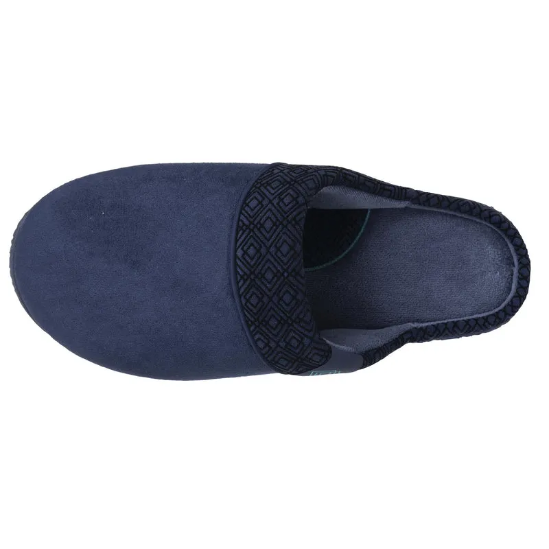 Chaussons Mules Homme Marine Vert