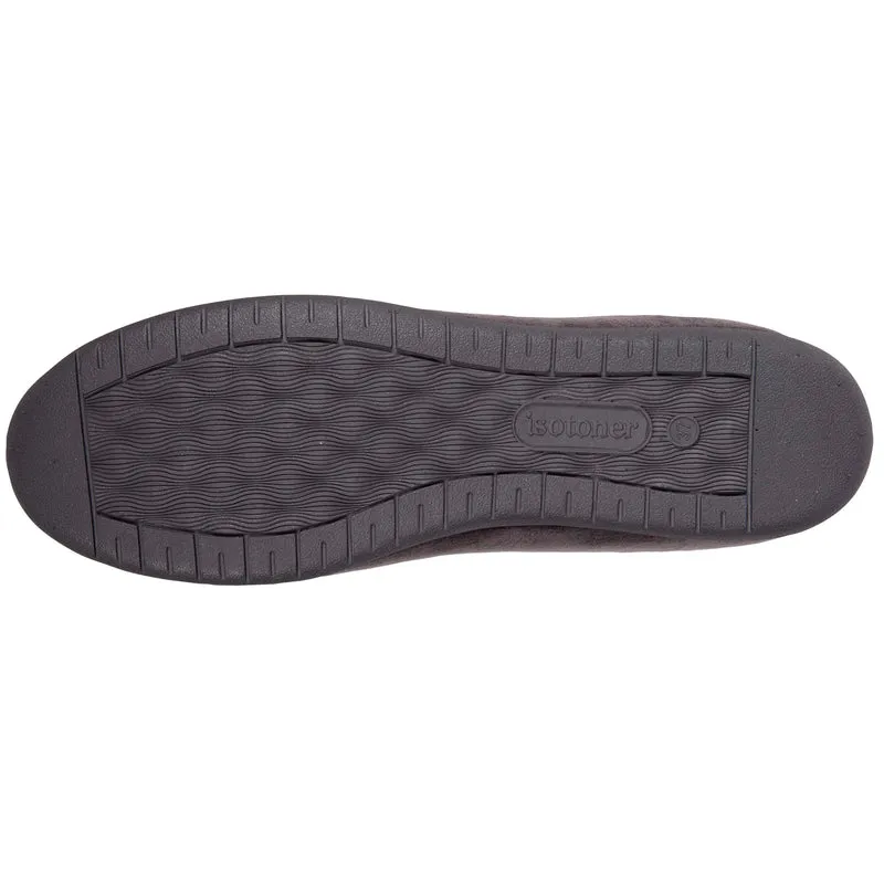 Chaussons ballerines Femme confort Nœud Noir