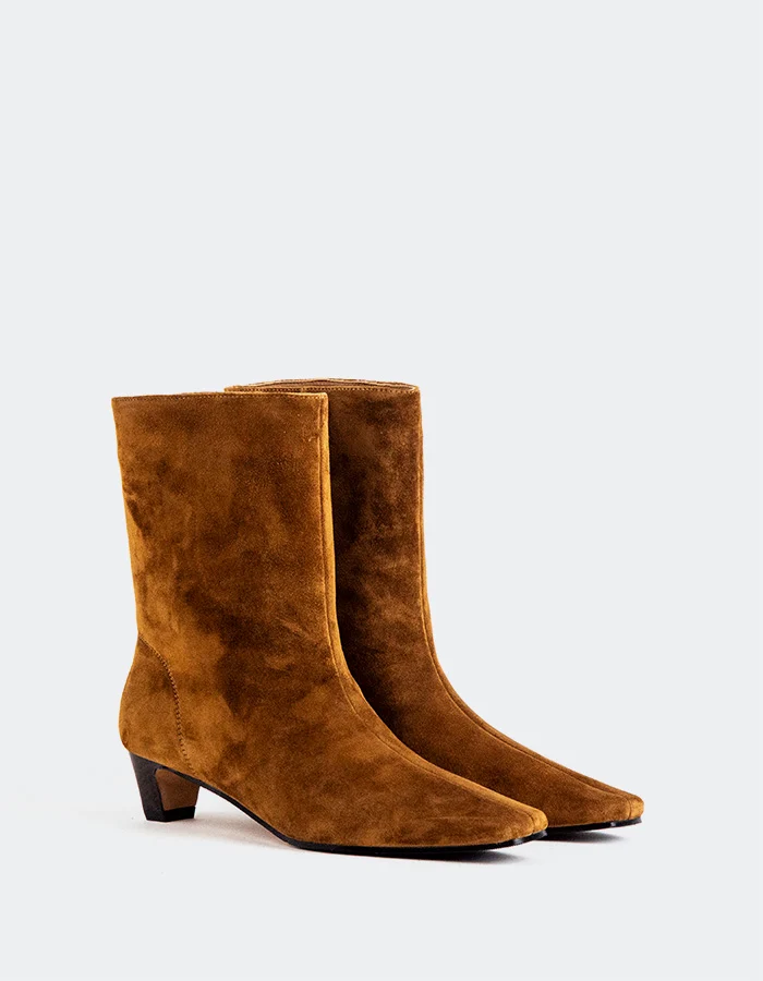 Primella Tan Suede