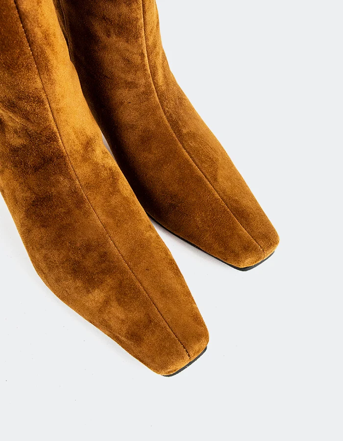 Primella Tan Suede