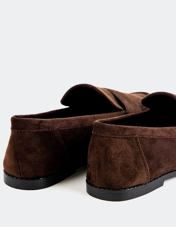Gamine Brown Suede