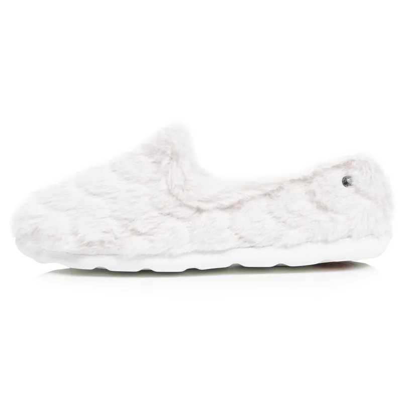 Chaussons Charentaises Femme Ivoire doux