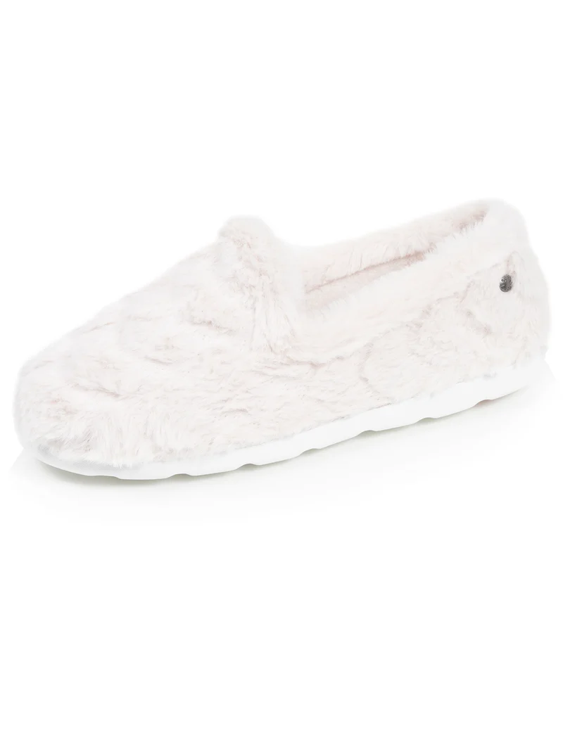 Chaussons Charentaises Femme Ivoire doux