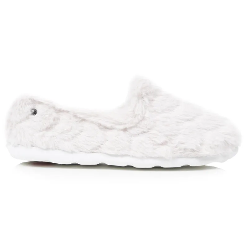 Chaussons Charentaises Femme Ivoire doux