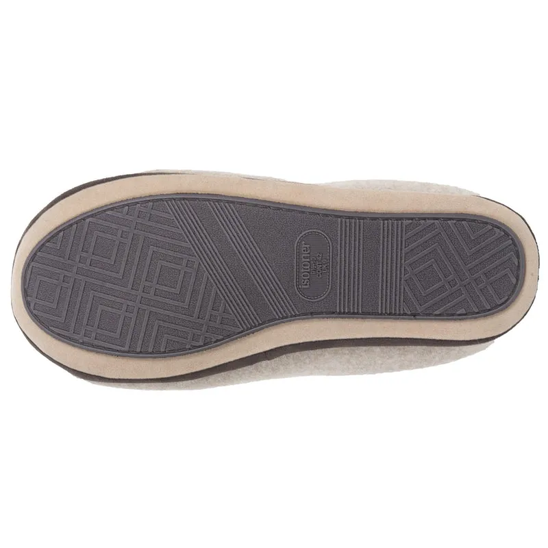 Chaussons Mules Homme feutrine Beige