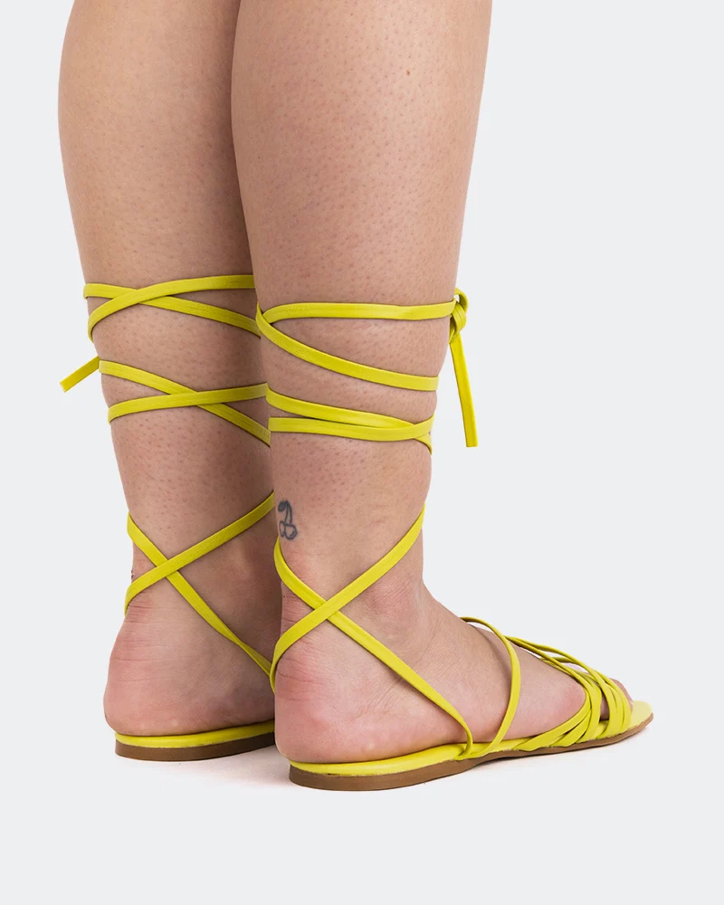 Aperol Yellow Leather